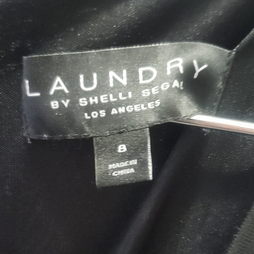 Laundry By Shelli Segal Black Dress - Picture 3 of 10